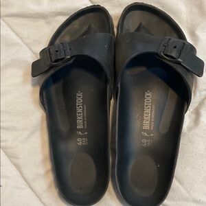 Black Birkenstock EVA Madrid sz 9 GUC